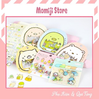 Bộ 50 sticker trang trí sổ tay DIY phong cách Nhật Bản dễ thương