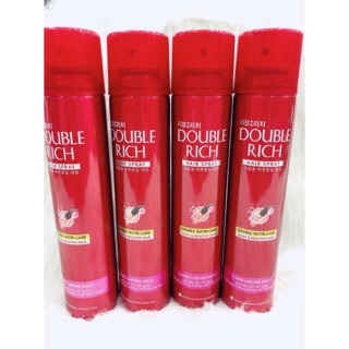 Keo xịt làm giữ nếp tóc double rich