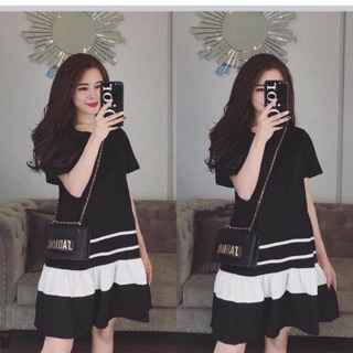 Đầm suông đuôi cá