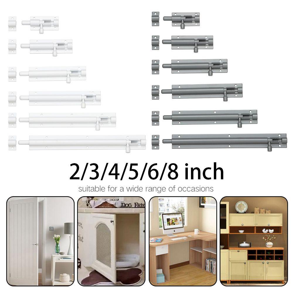 YNATURAL Bộ Bản Lề Khóa Cửa Tủ Bằng Hợp Kim Nhôm 2-8inch