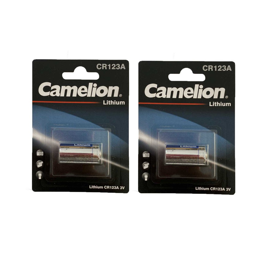 10 viên Pin CR123A Camelion, Pin máy ảnh CR123A lithium 3V