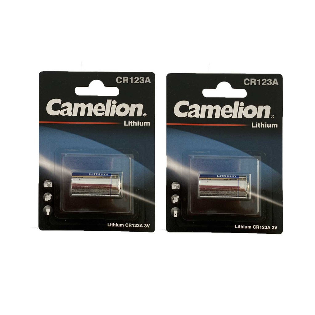 5 viên Pin CR123A Camelion, Pin máy ảnh CR123A lithium 3V