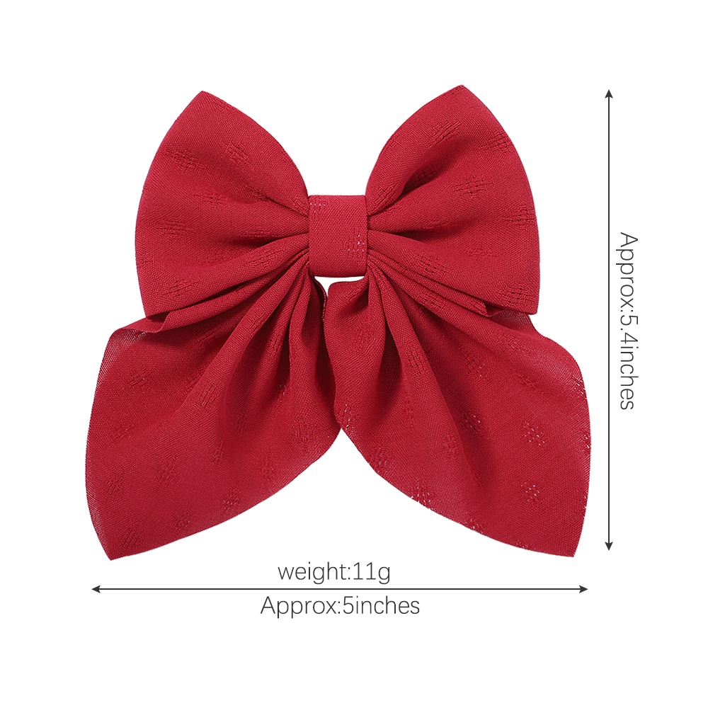 RainBow Bows 1 Kẹp Tóc Hình Nơ Dễ Thương Dành Cho Nữ