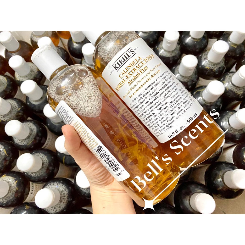 [Trầy Mất Batch]Toner hoa cúc Kiehl's Calendula chai 500ml xấu, trầy
