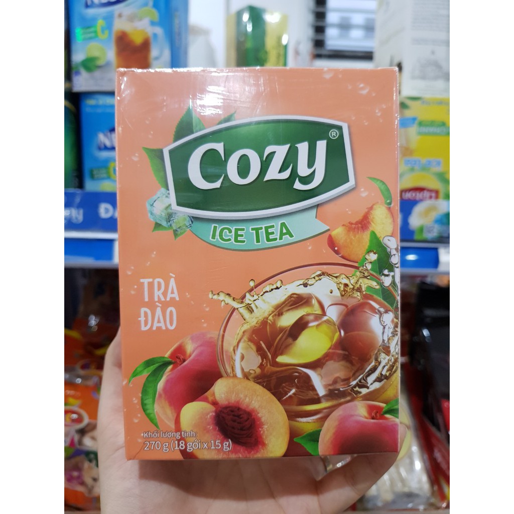 Trà hoà tan Cozy hương Đào 270g