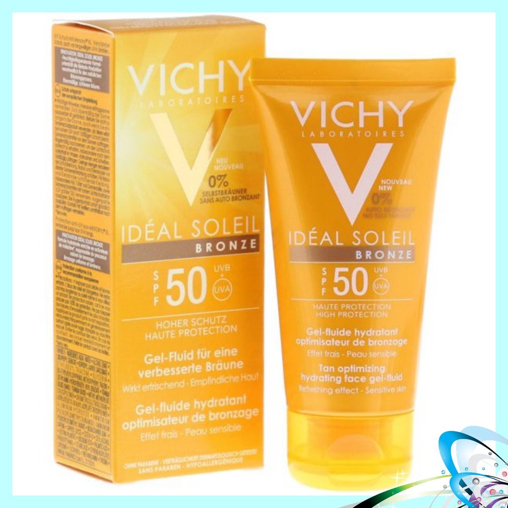 Kem Chống Nắng Không Gây Nhờn Rít Không Màu SPF50 Vichy