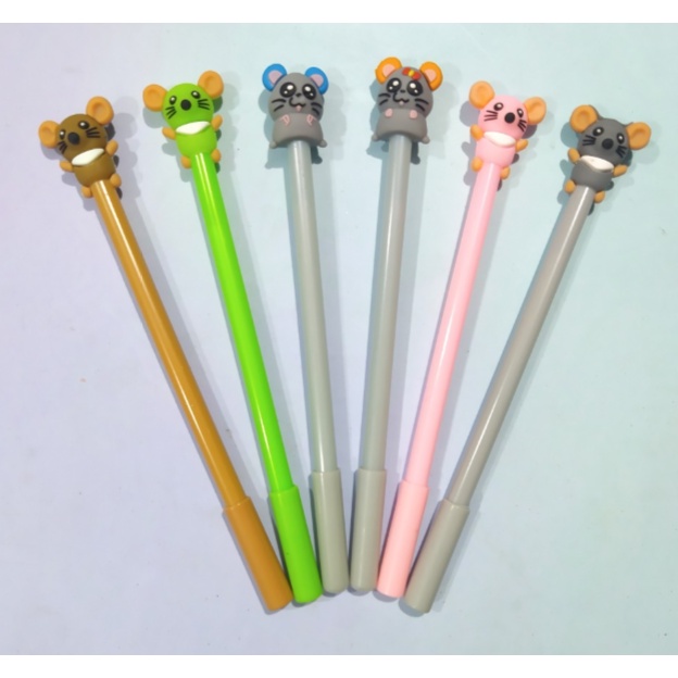 Bút chuột đứng D281 bút hoạt hình bút dễ thương bút kute viết gel