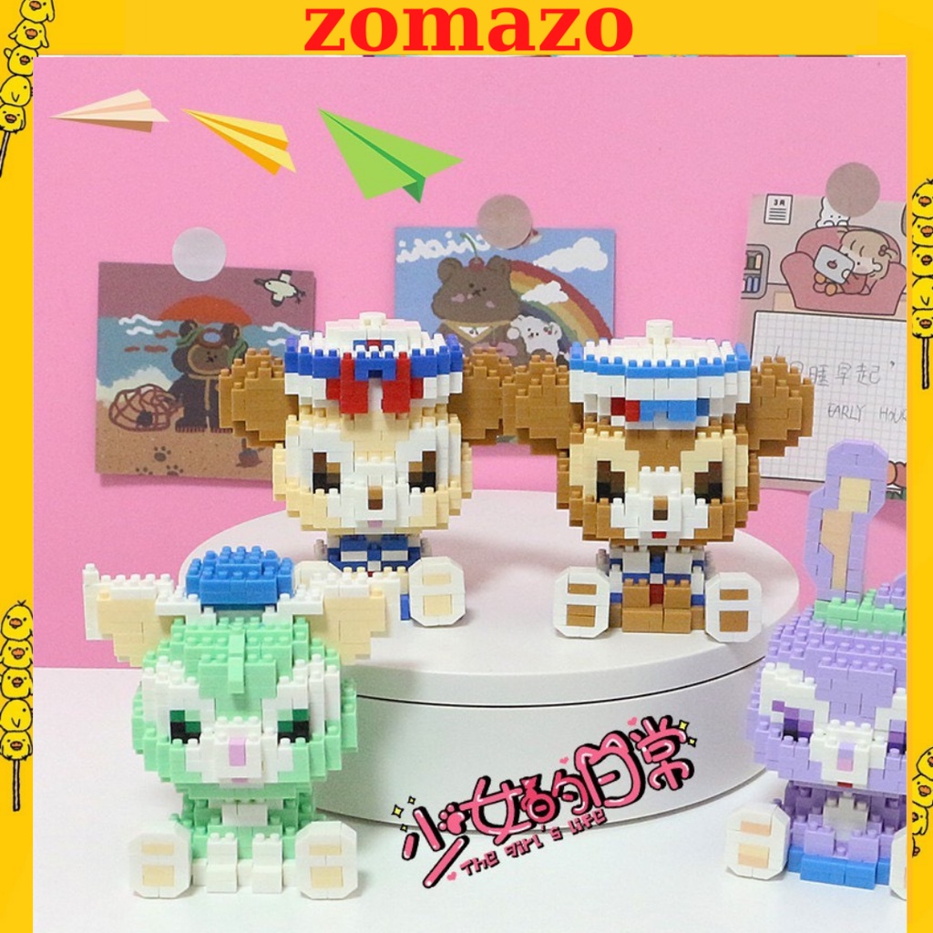 Lego 3d Zomazo đồ chơi xếp hình thông minh cho bé