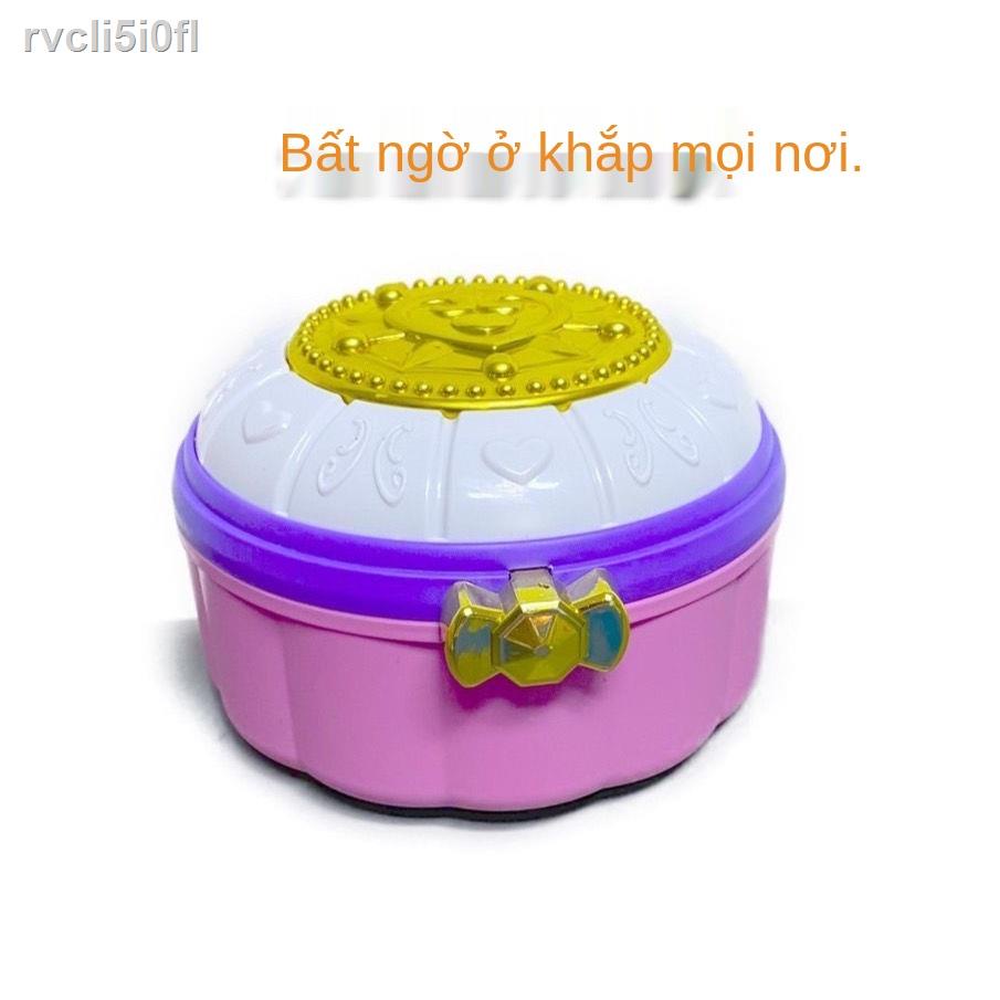 ❁✶Hộp kho báu bất ngờ cô gái trẻ em túi xách đồ chơi nhà mỹ phẩm công chúa âm nhạc an toàn
