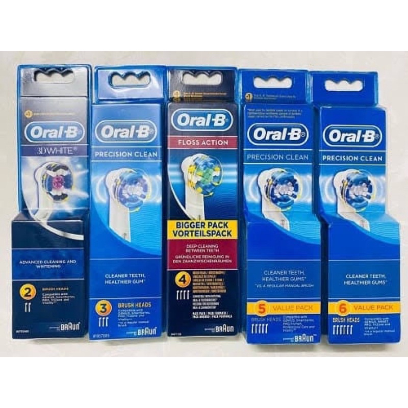 Đầu Thay Bàn Chải Điện OralB Braun