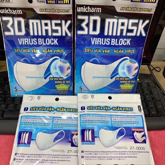 Khẩu trang 3D Mask