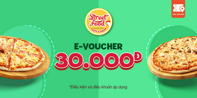 E-voucher street food trị giá 30.000đ