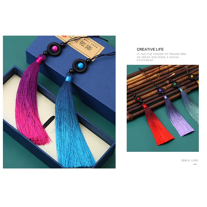 TUA RUA CỔ TRANG PHONG CÁCH TIÊN HIỆP - DÂY TREO TRANG TRÍ MÀU OMBER