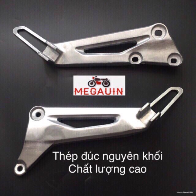 Combo 4 chi tiết Hộp xích , gác chân, cao su để chân, càng Super Dream
