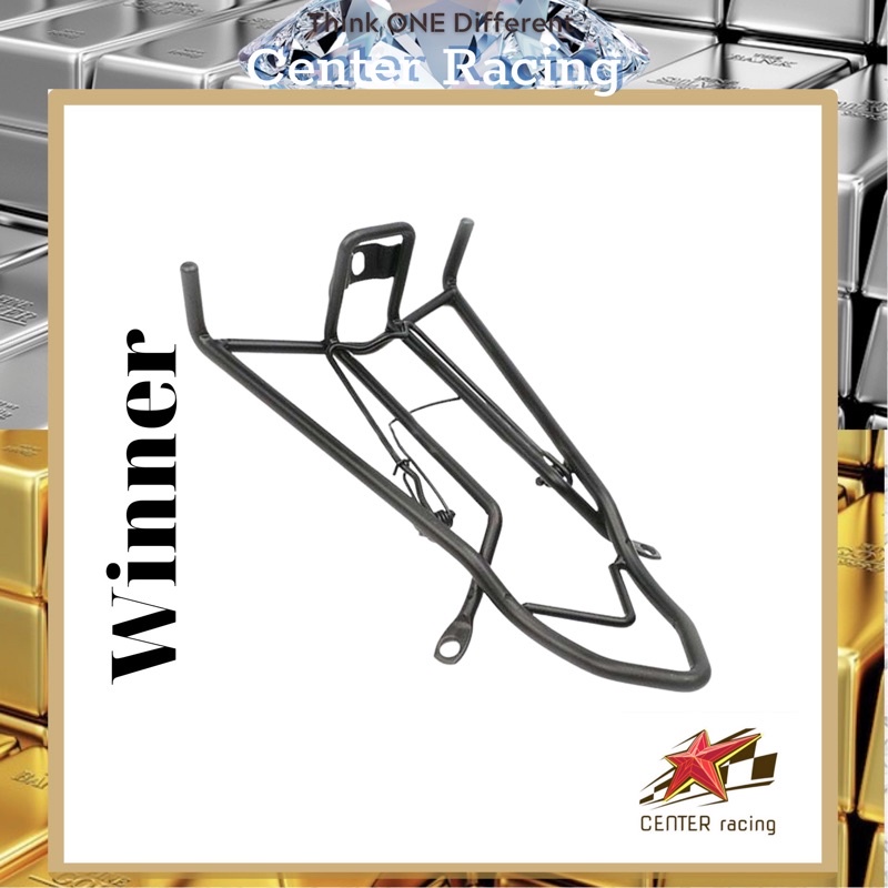 Baga inox sơn tĩnh điện màu đen Winner 150