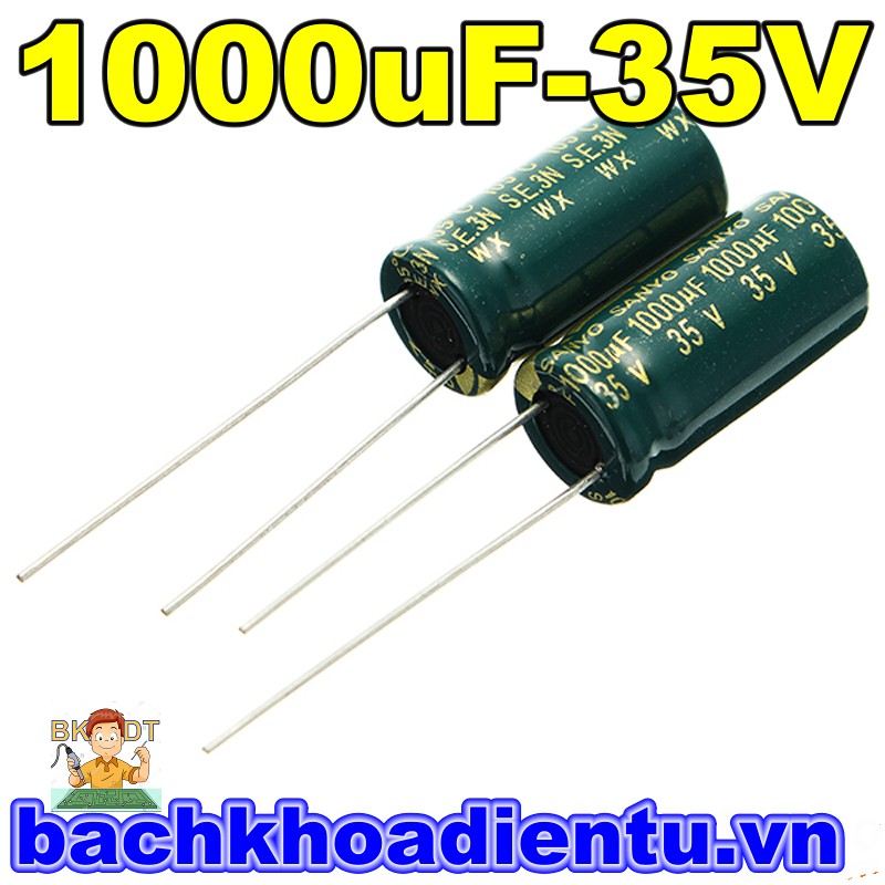 Tụ hóa 1000uF-35V