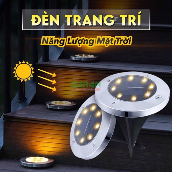 Đèn Led Trang Trí Sân Vườn Bằng Thép Không Gỉ, Chống Nước