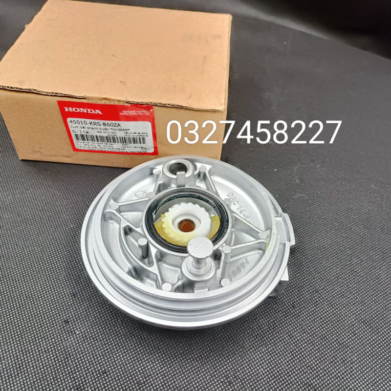 Má phanh đùm, thắng trước xe Super DREAM , WAVE ALPHA zin