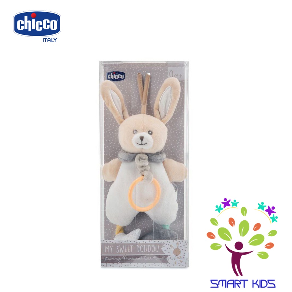 Đồ Chơi Gắn Cũi Thỏ Bông Doudou Chicco