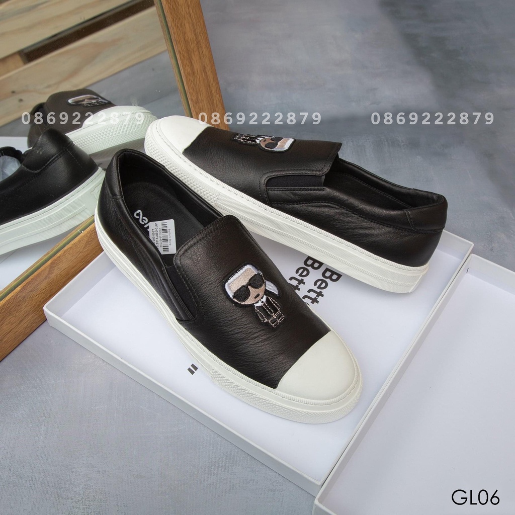 Giày Thể Thao Nam Cao Cấp LeeZa Sneaker Off White Đế Độn 5cm Mã CK07