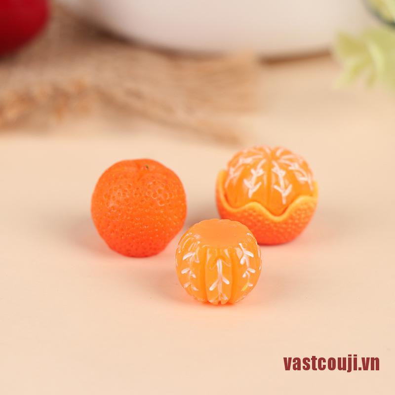 Quả Cam Mini Tỉ Lệ 1: 6 / 1: 12 Trang Trí Nhà Búp Bê