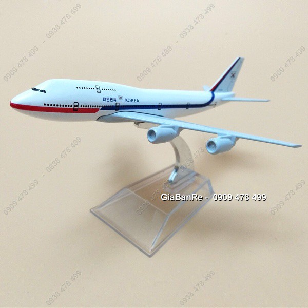 Mô Hình Máy Bay Kim Loại Korean Air Force One – 16cm -  8954.3