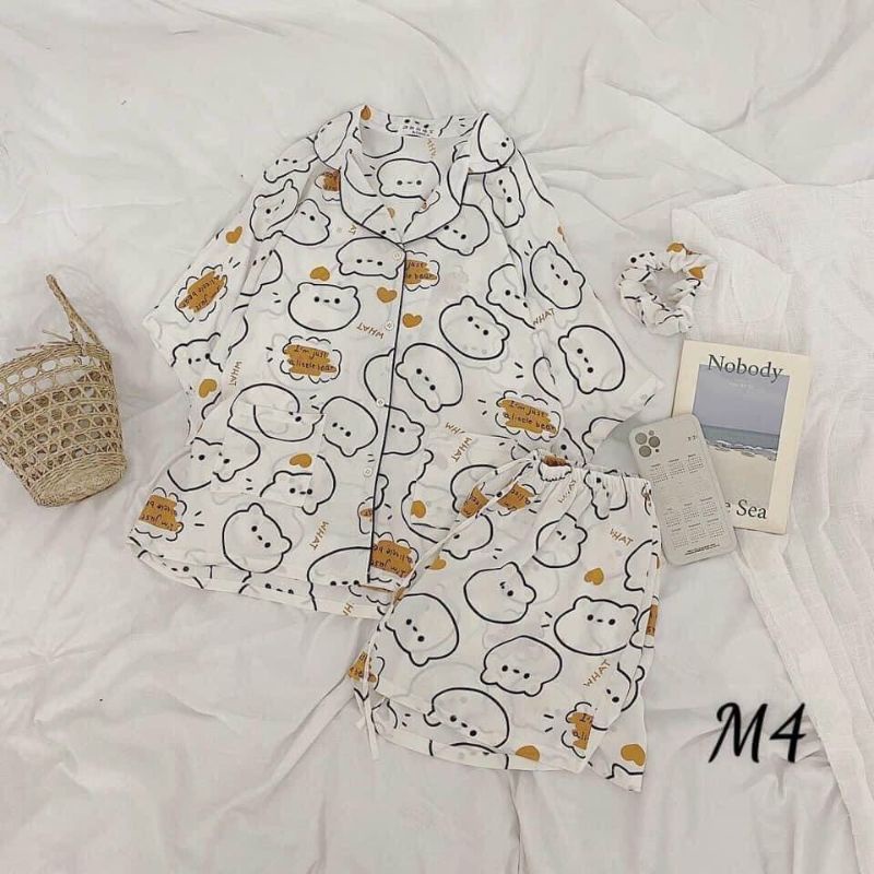 Bộ Pijama Cộc Tay Nhiều Hình Cute | BigBuy360 - bigbuy360.vn