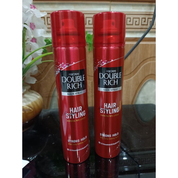 Keo Xịt Giữ Nếp Tóc Double Rich Hair Spray 170ml