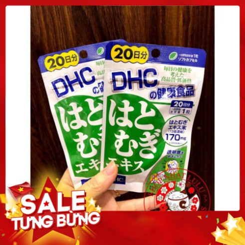 Viên uống trắng da coix DHC Nhật Bản 20/60 viên 20/60 ngày | BigBuy360 - bigbuy360.vn