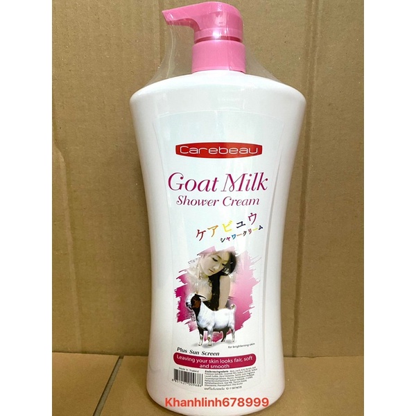 Sữa tắm dê Goat Milk Thái Lan có 3 mầu