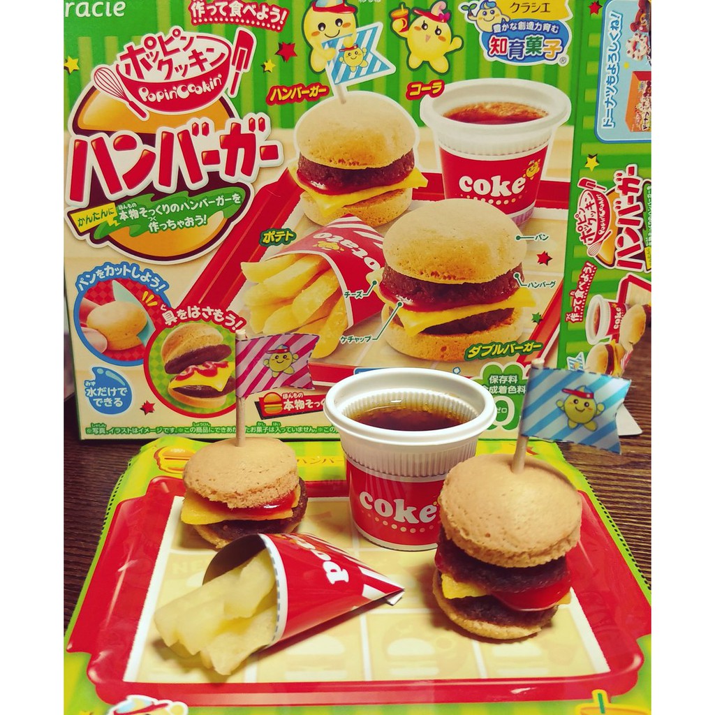 Popin Cookin làm HAMBURGER  HOT