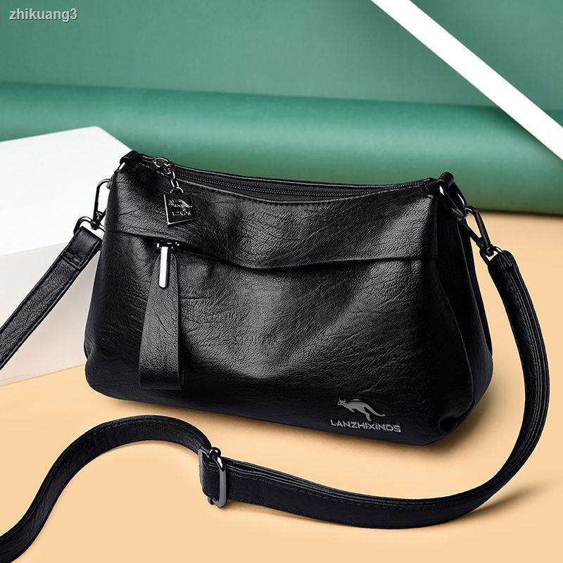 Túi Boutique Bé Gái Kangaroo Họa Tiết Da Thật Chính Hãng Túi Mẹ Trung Niên Túi Nữ 2021 Thời Trang Phù Hợp Nhiều Lớp Shout