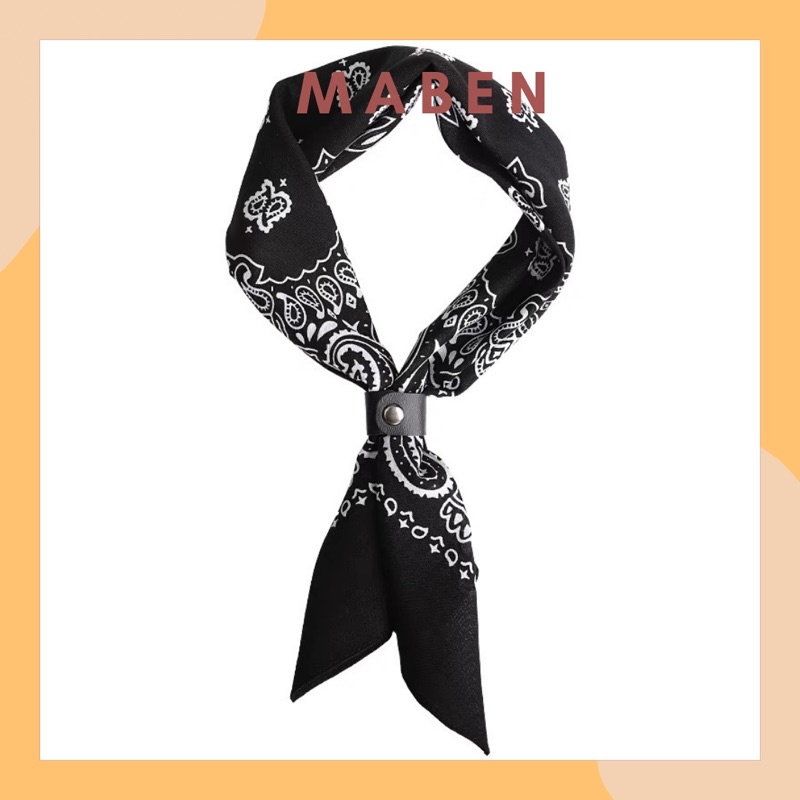 Khăn bandana nhiều màu (14 màu) - Maben
