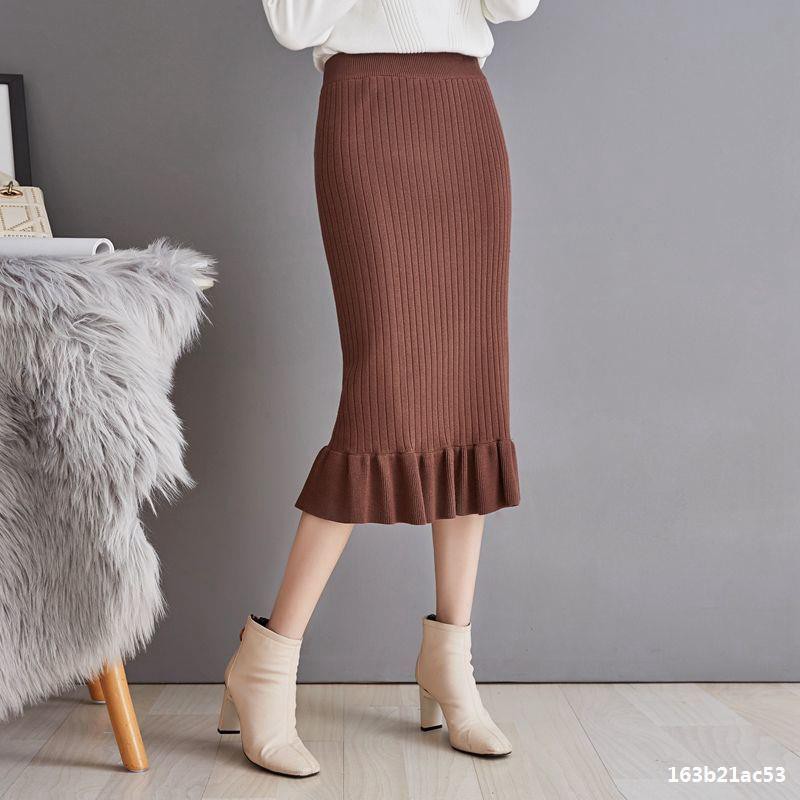 Chân váy len nữ đuôi cá kiểu dáng trẻ trung cv16
