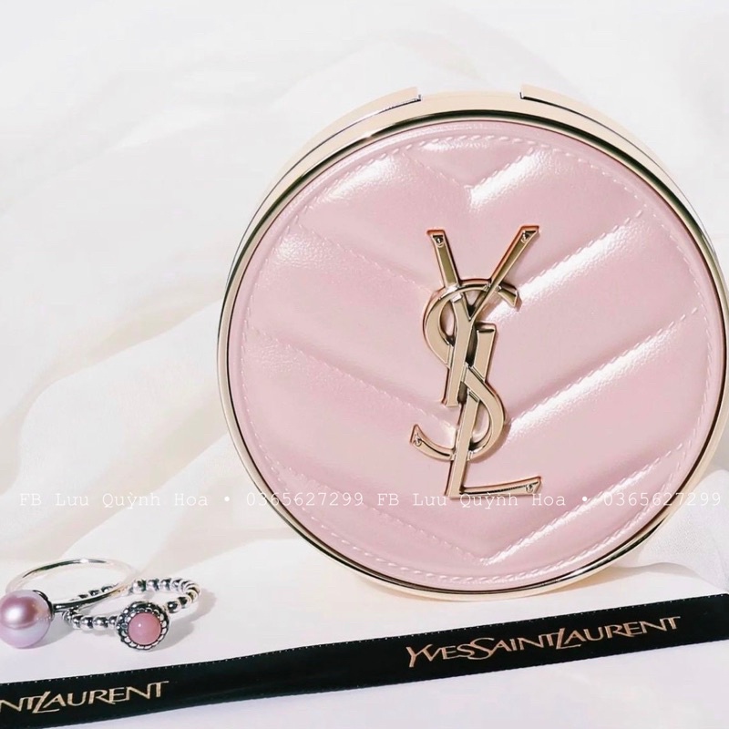 Phấn nước YSL Touche Eclat Glow-Pact Cushion High Cover Mesh Foundation