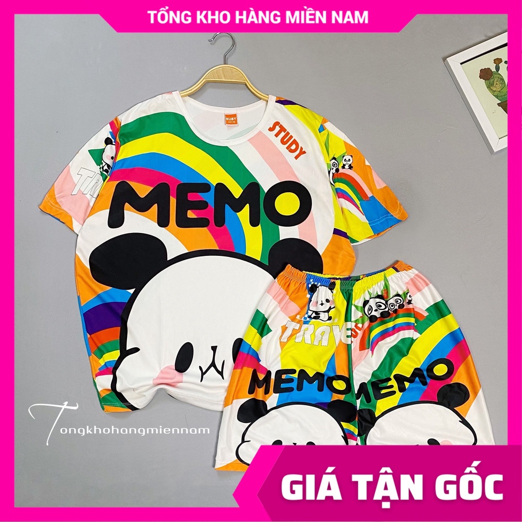 Đồ bộ bé trai bé gái gia đình size từ 5kg đến 70kg in bò sữa doremon hoạt hình dễ thương Bộ thun mềm mịn mát full size