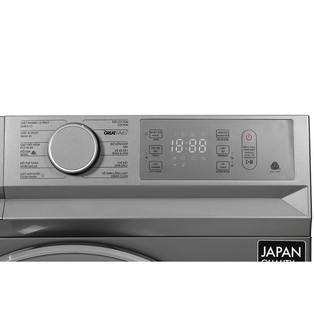 Máy giặt Toshiba inverter 10.5 kg TW-BL115A2V(SS)