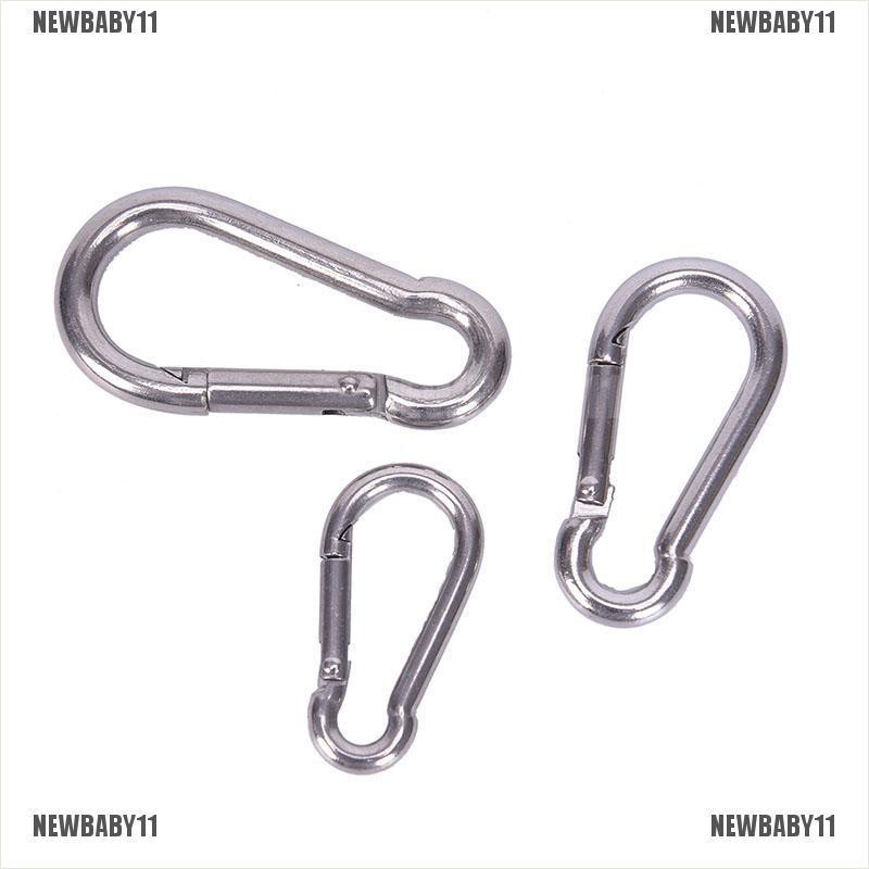 Móc Khóa Carabiner Bằng Thép Không Gỉ 304 NEWBABY11