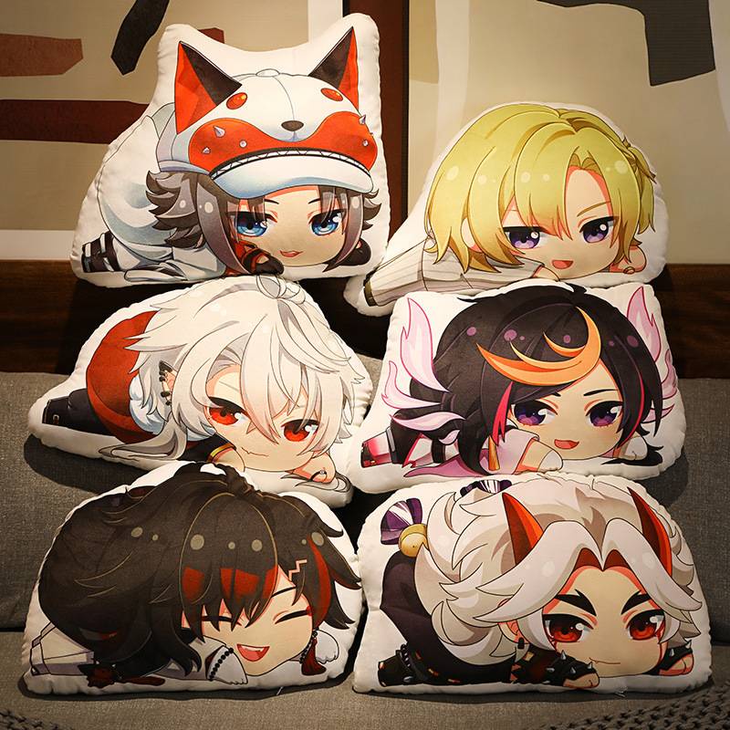Thú Nhồi Bông LUXIEM Vox Mysta Ike Luca Shu NIJISANJI Anime Trang Trí Nhà Cửa