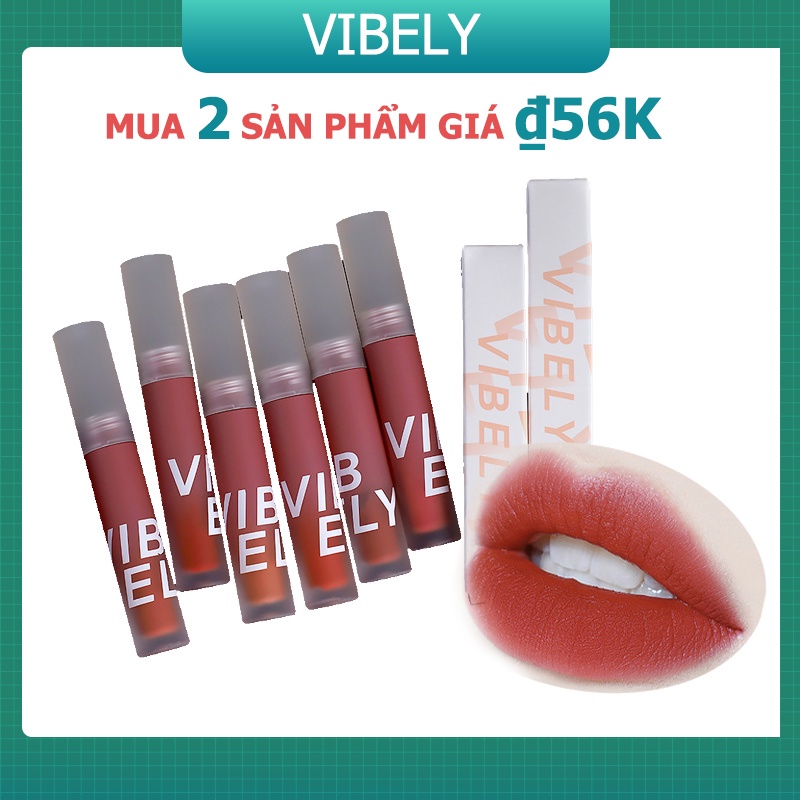 Son môi VIBELY chống thấm nước và chống dính hiệu quả