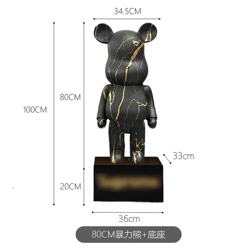 Bearbriick 50cm- 80cm. Gấu bụng bự