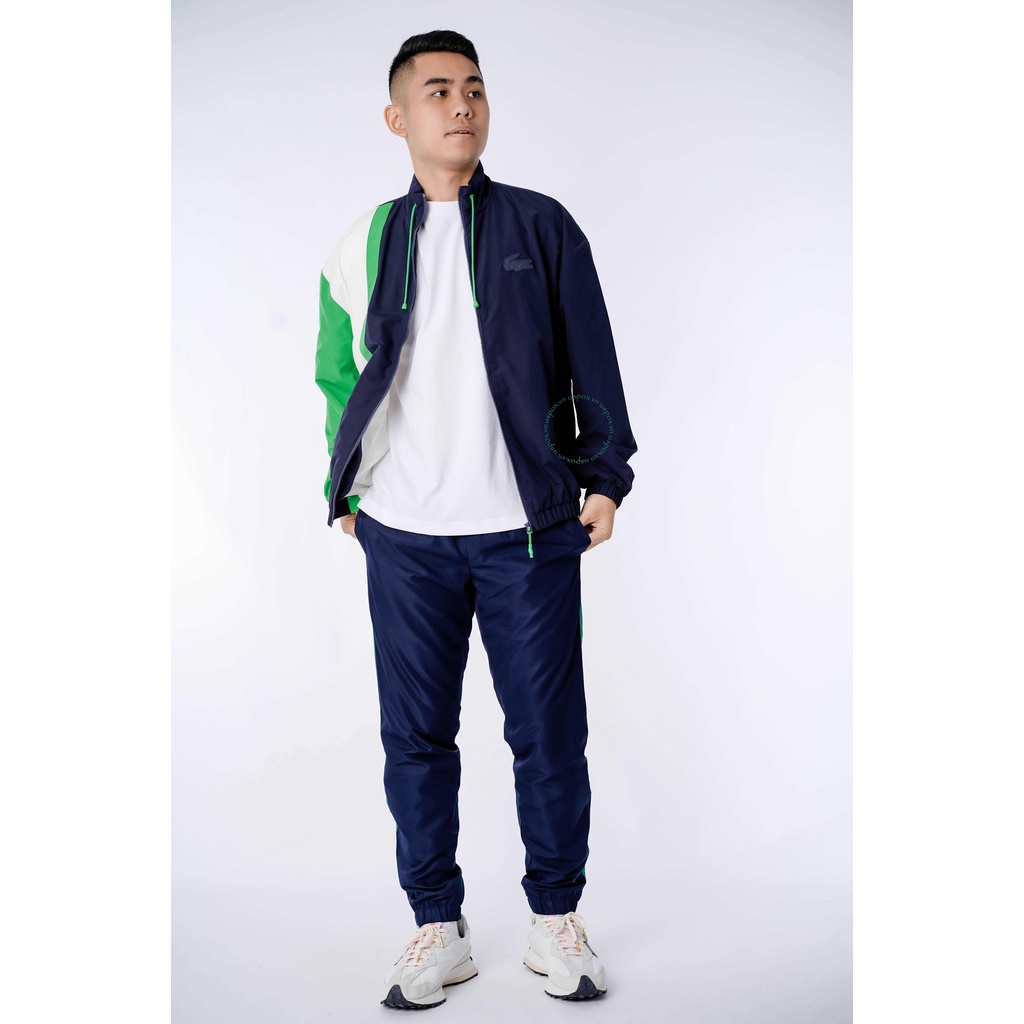 Áo gió Lacoste Lightweight Water-Resistant Colorblock Zip