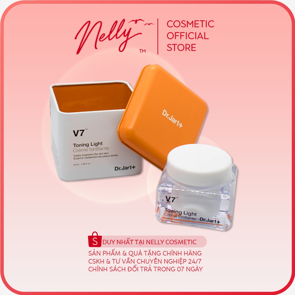 ( ❤️ HOT SALES ❤️) Kem Dưỡng Trắng Da V7 Toning Light Dr.Jart+ 50mL Chuẩn