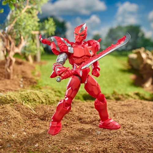 Mô hình nhân vật Hasbro⚡Power Rangers Lightning Collection⚡6-inches MMPR Red Ecliptor - Entertainment Earth Exclusive