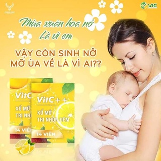 14 viên xổ mỡ Đêm VitC+++