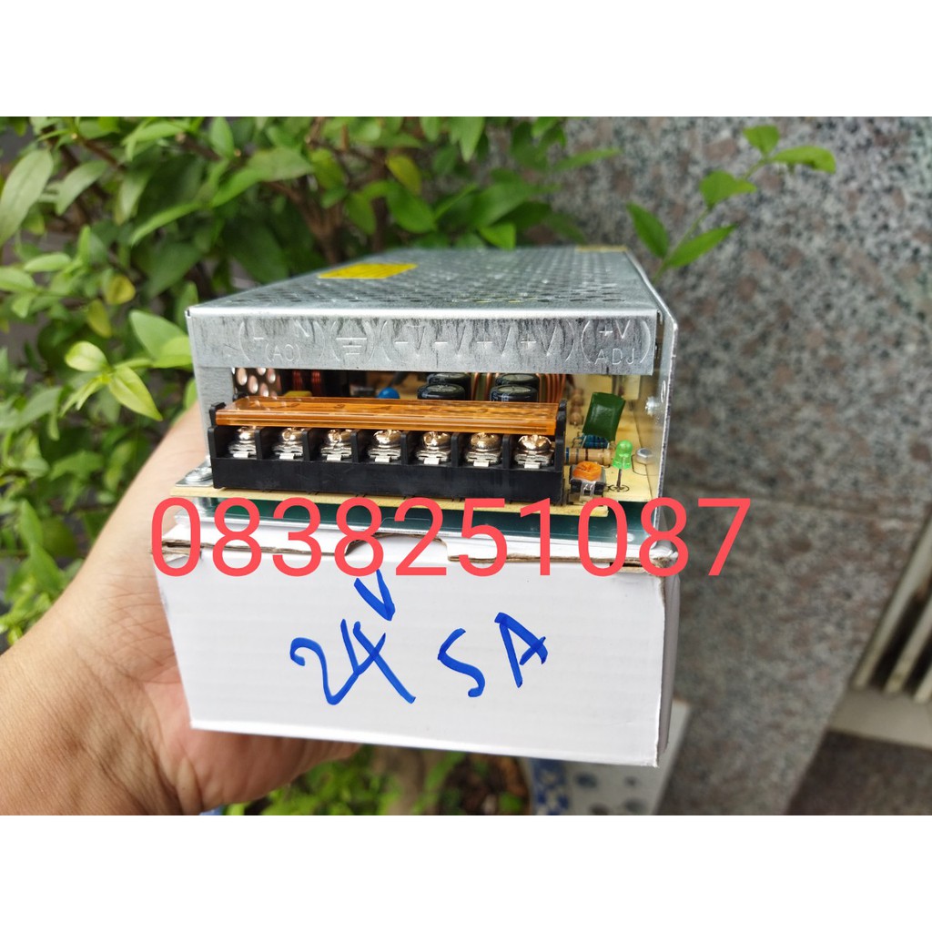 Nguồn tổ ong 24V 5A xịn 120w adarter 24v