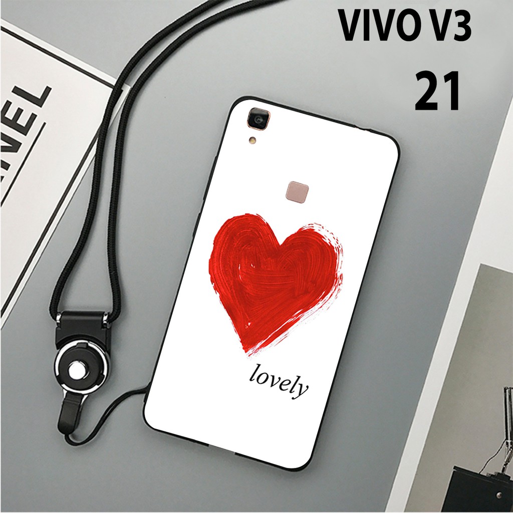 ỐP ViVO V3 IN HÌNH trái tim