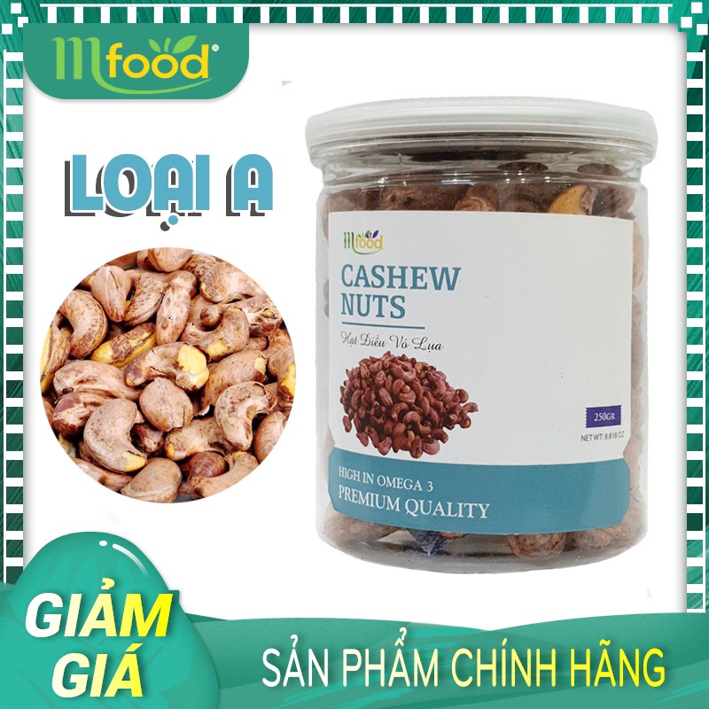 HẠT ĐIỀU A CỒ BÌNH PHƯỚC - VỎ LỤA - 250G