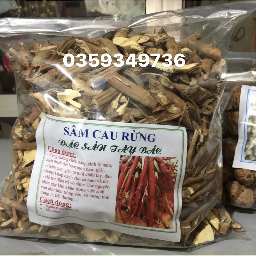 Sâm cau đỏ khô Tây Bắc hàng đẹp