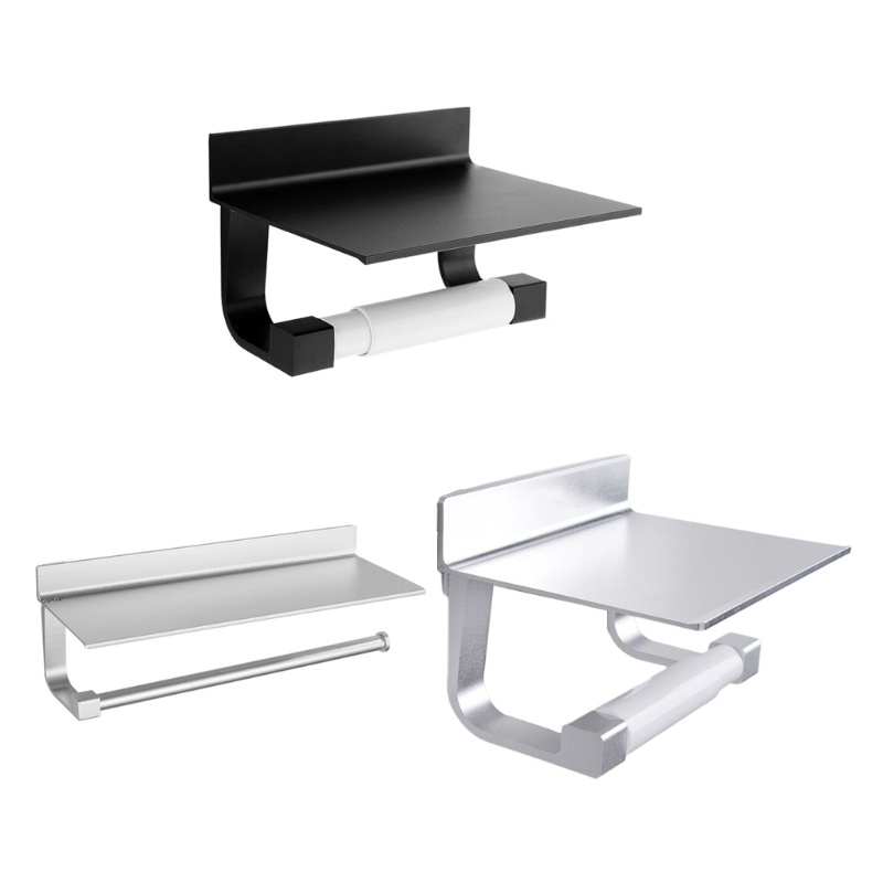 Giá Đỡ Cuộn Giấy Vệ Sinh Gắn Tường Đa Năng Chống Thấm Nước